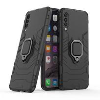 Pferd TakeMe Armor galinio dangtelio dėklas su stovu / piršto žiedu / magnetiniu automobiliniu laikikliu Samsung A73 5G (A736B) Juoda