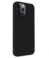 iLike galinis dangtelis Apple iPhone 13 Pro nano silikoninis dėklas Juodas (ILIAP131NWB)