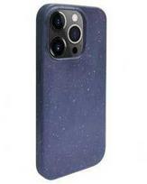 Dėklas iLike Apple iPhone 14 Pro MaxSilicone plastikas case Eco Print Design Mėlyna