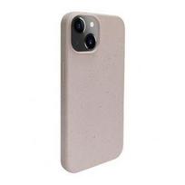Dėklas iLike Apple iPhone 14 Silicone plastikas case Eco Print Design rusvai gelsvas