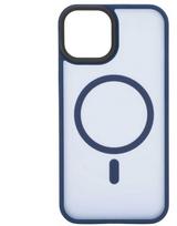 Dėklas Evelatus Apple iPhone 14 Pro Hybrid Case With MagSafe PC+TPU Mėlyna