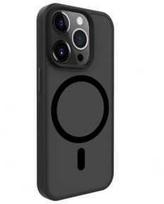 Dėklas Evelatus Apple iPhone 15 Pro Hybird Case With Magsafe PC+TPU Juodas