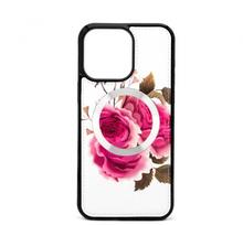 Evelatus Apple iPhone 15 Pro Max Odinis dėklas Zipper Design Flower Baltas