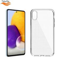 Pferd TakeMe „Clear“ serijos skaidrus 2 mm plonas galinio dangtelio dėklas, skirtas Samsung Galaxy A72 (A726) 5G