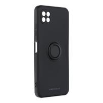iLike Roar Finger Ring Mat silikoninis nugaros dėklas su automobilio laikiklio magnetu Samsung Galaxy A23 5G (A236U) juodas