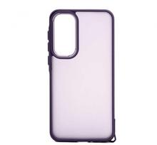 Dėklas iLike Samsung Galaxy A35 PC Hybrid Case Violetinė