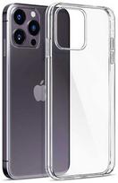 Pferd TakeMe Perfect Clear 2 mm permatomas plonas galinis dėklas, skirtas Apple iPhone 15 Plus