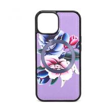 Dėklas Evelatus Apple iPhone 15 Wallet and Slim Cover Case Violetinė