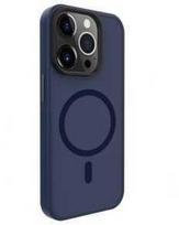 Dėklas Evelatus Apple iPhone 15 Pro Max Hybird Case With Magsafe PC+TPU Dark Mėlyna