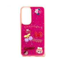 Dėklas iLike Samsung Galaxy A55 EPOXY CARTOON COVER Rose Raudona