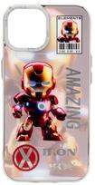 iLike Apple iPhone 14 PC Silikoninis dėklas Iron Boy