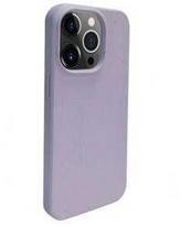 Dėklas iLike Apple iPhone 14 Pro Silicone plastikas case Eco Print Design Flower Violetinė