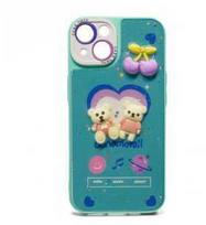 Dėklas iLike Apple iPhone 15 Pro Max EPOXY CARTOON COVER Mėlyna