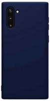 Dėklas Nillkin Samsung Galaxy Note 10 Rubber Wrapped Protective Cover Mėlyna