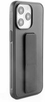 iLike Apple iPhone 15 Plus Silikoninis dėklas with stand Juodas
