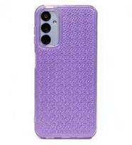 Dėklas iLike Samsung Galaxy A34 5G Silicone case Shine Transparent Violet