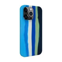 Dėklas Evelatus Apple iPhone 13 Pro Silicone case Multi-Colored Mėlyna
