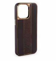 iLike Dėklas na telefon Tylny pokrowiec Apple iPhone 15 Odinis dėklas Customized Brown (ILIAPP15LCCBR)