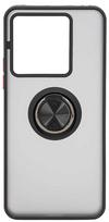 Dėklas iLike Xiaomi Redmi Note 13 5G Hybrid Case With Ring Juodas
