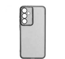 Dėklas iLike Samsung Galaxy A35 Transparent Case and Camera Protection Juodas