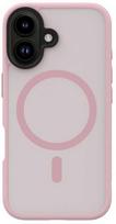 Evelatus iPhone 16 hibrīdais apvalks MagSafe PC + TPU rozā