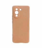 Evelatus Huawei Nova 10 TPU Nano Silikoninis dėklas Soft Touch TPU rusvai gelsvas