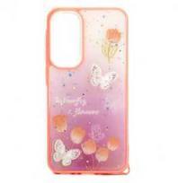 Dėklas iLike Samsung Galaxy A55 EPOXY CARTOON COVER Light Rožinė