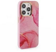 Dėklas iLike Apple iPhone 15 Pro Max Print Desire Customized Diamonds Case Raudona