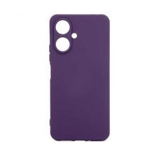 iLike Galinis dangtelis Xiaomi Poco M6 Nano silikoninis dėklas Violetinė