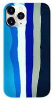 Dėklas Evelatus Apple iPhone 14 Pro Silicone case Multi-Colored Mėlyna