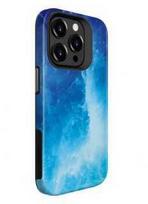 Dėklas Evelatus Apple iPhone 15 Pro Max Armor case TPU+PC Customized Print Design Galaxy Mėlyna