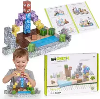 Multistore Magnetinių konstruktorių rinkinys vaikams, 88 dalys
