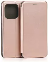 Dėklas Beline Book Magnetic do Realme 16 Pro+ rožinė-auksinė