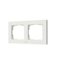 Jungiklio rėmelis AQARA, H2 FE-X01D-W, 2 vietos, baltos sp.