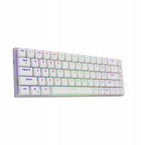 AQIRYS Mechaninė klaviatūra 65%/68 klavišų Dual Mode: Belaidė & BT + Laidinė AGENA white | AQRYS_AGENAWWH | 5949161382615