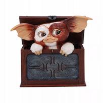 Oficialiai licencijuota, rankomis dažyta „Gremlins“ Gizmo figūrėlė dėžutėje