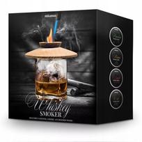 Rūkymo rinkinys „Whisky Smoker“ su medienos drožlėmis (dovana vyrui)
