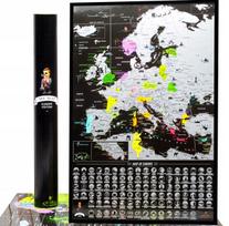 Nutrinamas Europos žemėlapis (dovana)