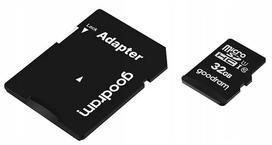 32GB microSD kortelė + SD adapteris