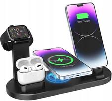 Belaidė įkrovimo stotelė 15W su Apple Watch ir AirPods įkrovimu