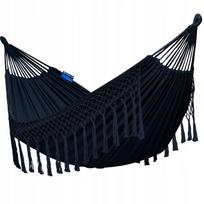Sodo hamakas boho SANTIA 220x160 su virvėmis ir dėklu