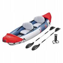 Bestway 65077 pripučiamas dvivietis baidarė Lite Rapid X2 321 x 100 cm rinkinys