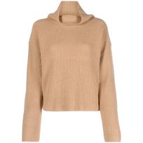 Sportinis nertinis moterims, Smėlio, Long sleeve pullover