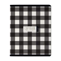 Sąsiuvinis Bruno Visconti Black&White Check, A5, 48 lapai, 5x5 langeliais