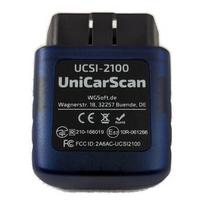 UniCarScan UCSI-2100 Bluetooth OBD2 diagnostikos adapteris (Motoscan, Scanmaster, Bimmercode, ScanMyOpel)