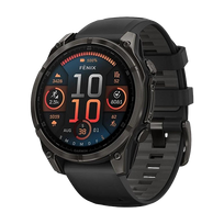 Watch Garmin Fenix 8 GPS 47mm Silicon Black Band - Black