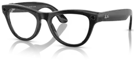 META Ray-Ban Skyler Sunglasses - Gen 1 Black/Clear-Blue Transitions 52mm