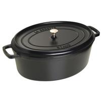 ZWILLING Staub Roaster oval 41cm 12l black 40509-509-0 405095090 (40509-509-0)