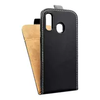 OEM SLIM FLEXI FRESH Vertical Flip phone case for Samsung Galaxy A40 (A405) black