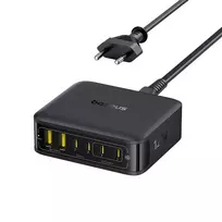 Baseus EnerFill FH21 travel charger | 120W | GaN | USB-C, USB-A | black
